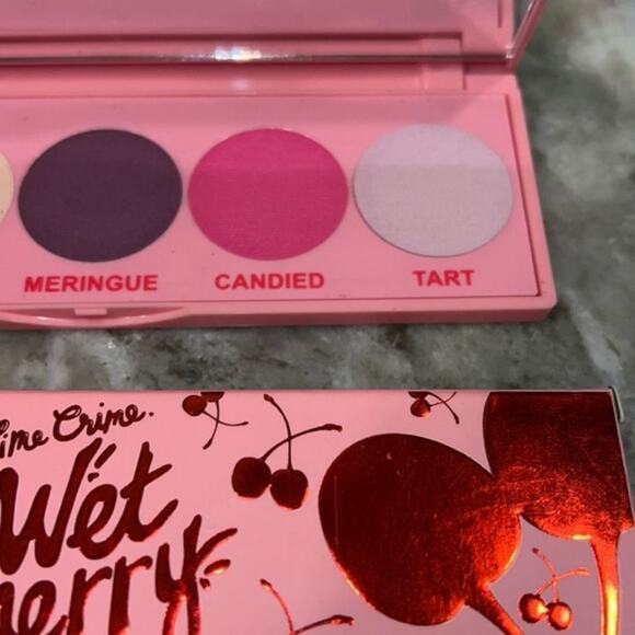 Lime Crime Wet Cherry Sweet Mattes Eyeshadow Palette - NEW IN BOX - Picture 13 of 15